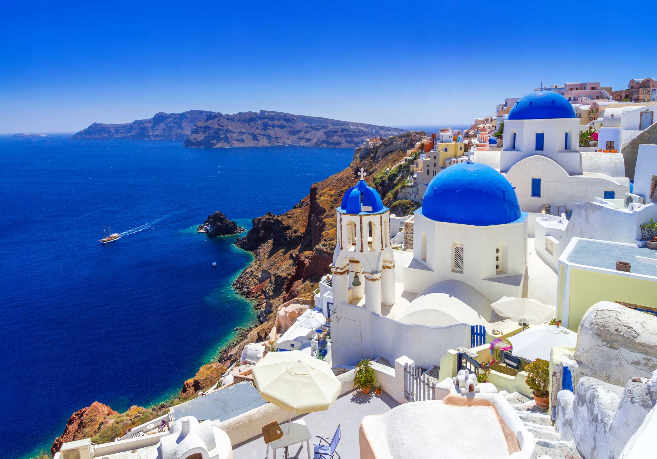 

Plakat poster Santorini 70x50 max wybór