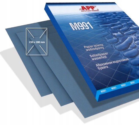 

App papier ścierny wodoodporny 5000 Na Mokro 10SZT