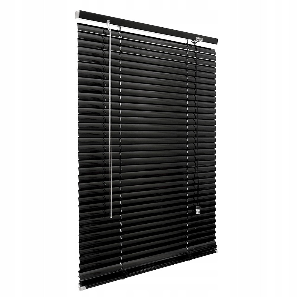 

Żaluzja na Okno Aluminiowe 90x220cm, 25mm Czarny