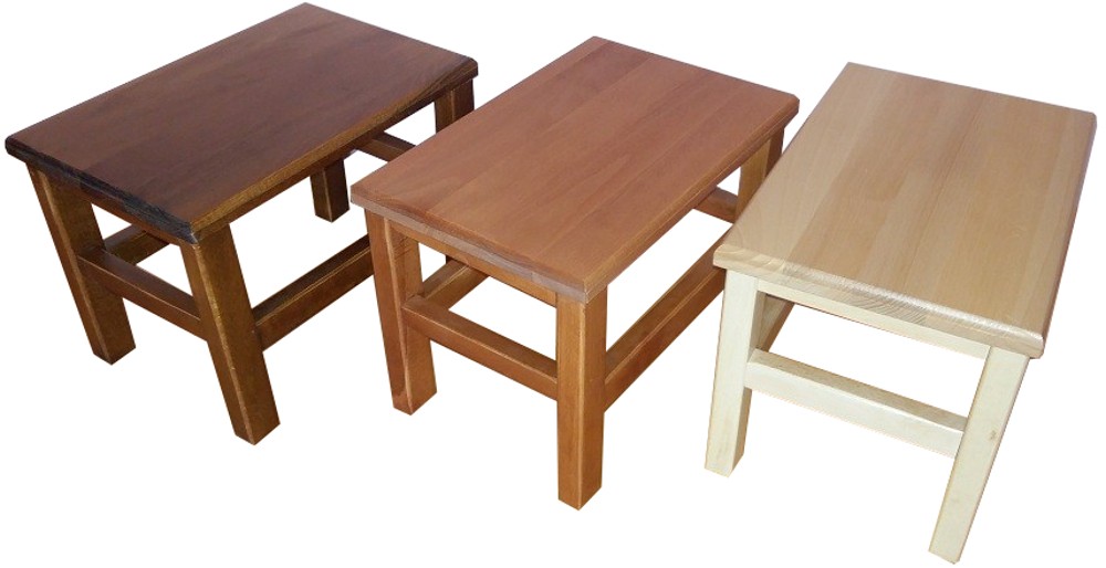 RYCZKA TABORECIK BUKOWY DREWNO TABORET- STOŁEK Szerokość mebla 35 cm
