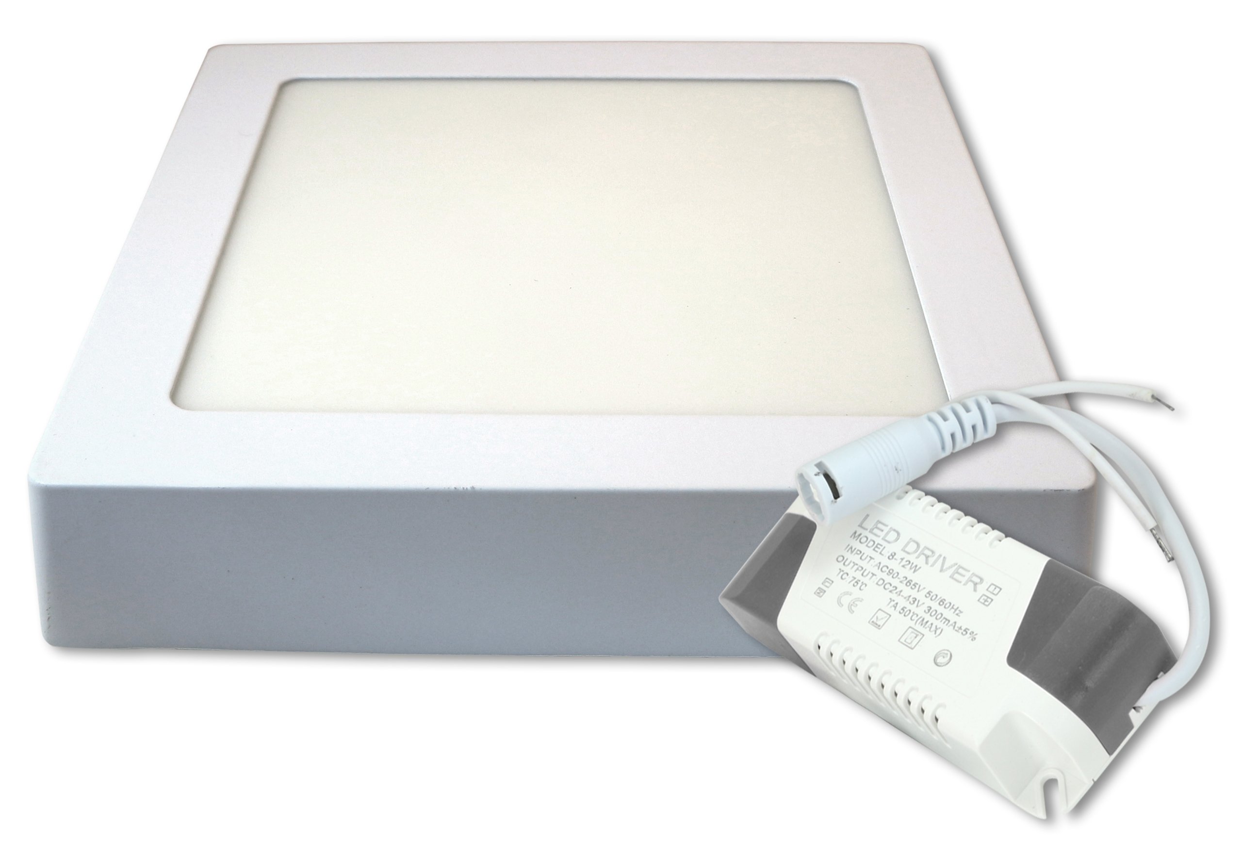 

Panel Led Natynkowy plafon sufitowy 12W Kwadratowy