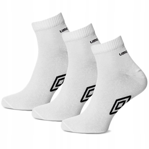 

Skarpety Umbro quarter socks 3-pack białe 43/46