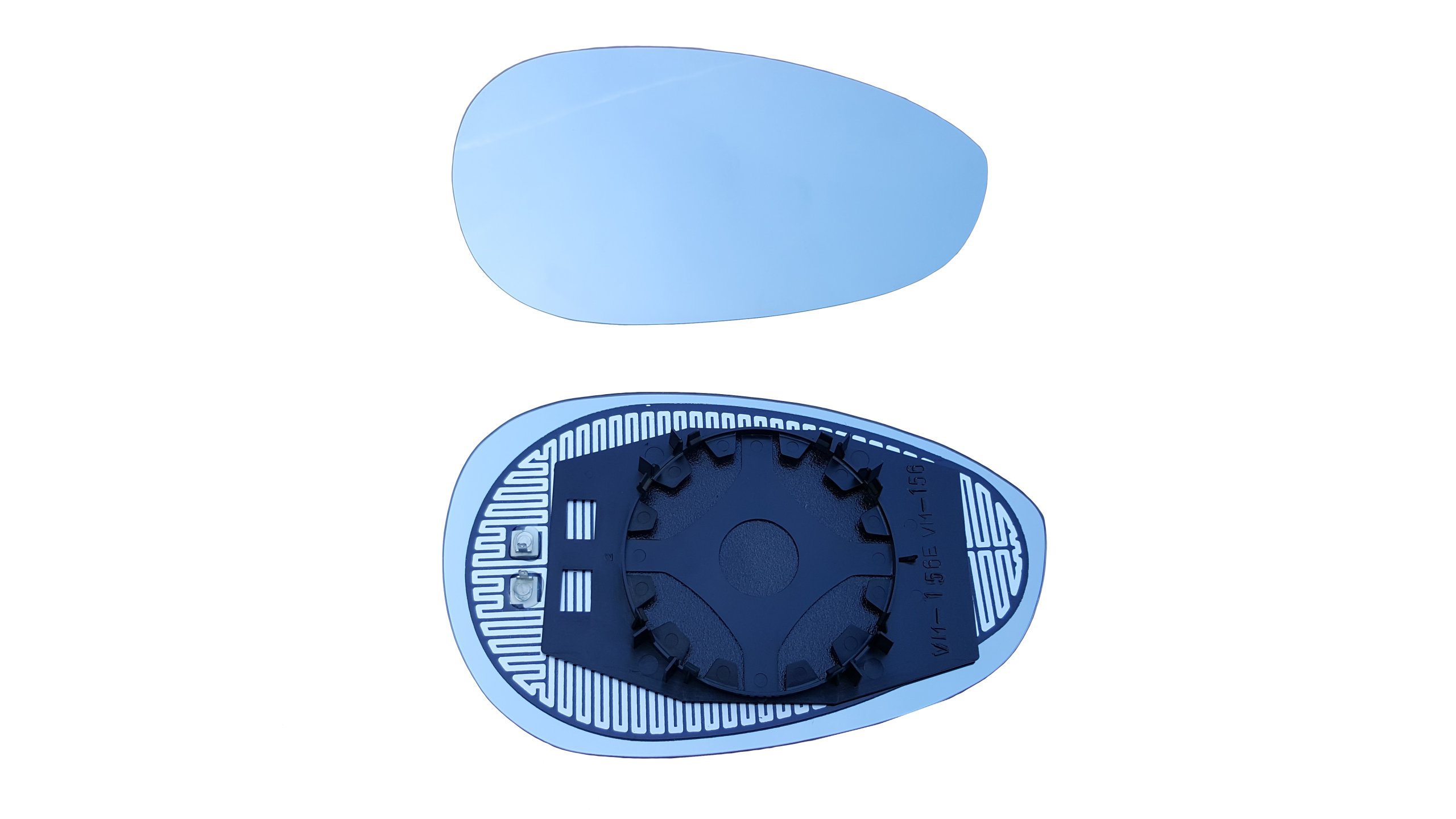 WKŁAD LUSTERKA PRAWY FIAT 500 GRANDE PUNTO 05-2012 Strona zabudowy prawa