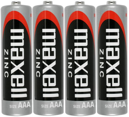 

4x Bateria Maxell Aaa R03 R3 Zinc