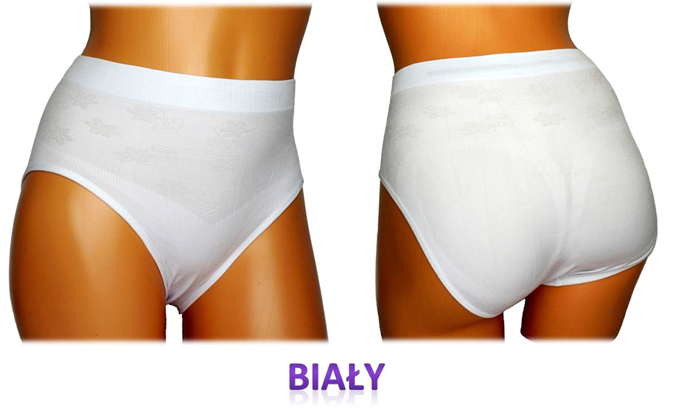 MAJTKI FIGI PUSH UP Podtrzymujące Brzuch Bezszwowe Rozmiar uniwersalny