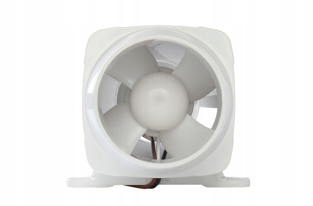 WENTYLATOR LINIOWY 105mm / KOMORY SILNIKA 12V 7660L/min - SEAFLO Marka Seaflo