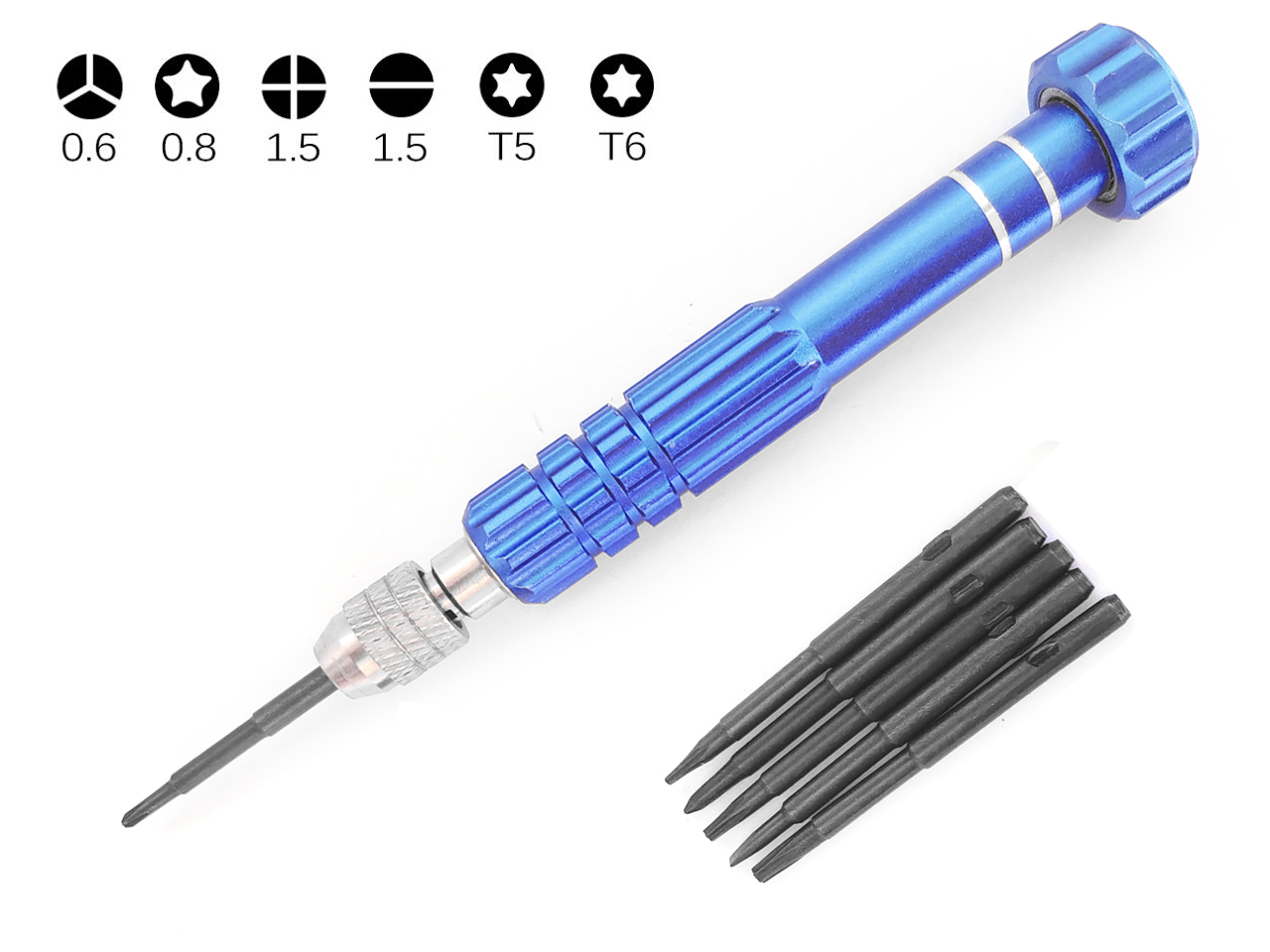 

Wkrętak Iphone Pentalobe 0,8 torx T5 T6 Y 0,6