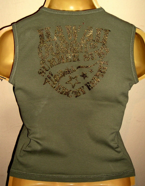 TOP GNIECIUCH brąz QUIZ r. 10/M + Bluzka GRATIS Materiał dominujący poliester