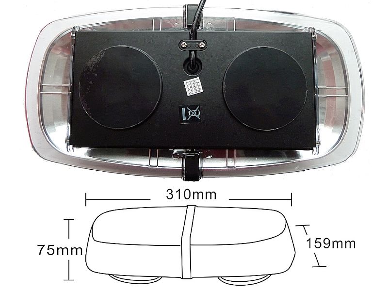 BELKA KOGUT LED LAMPA NA MAGNES OSTRZEGAWCZA Producent części Inny