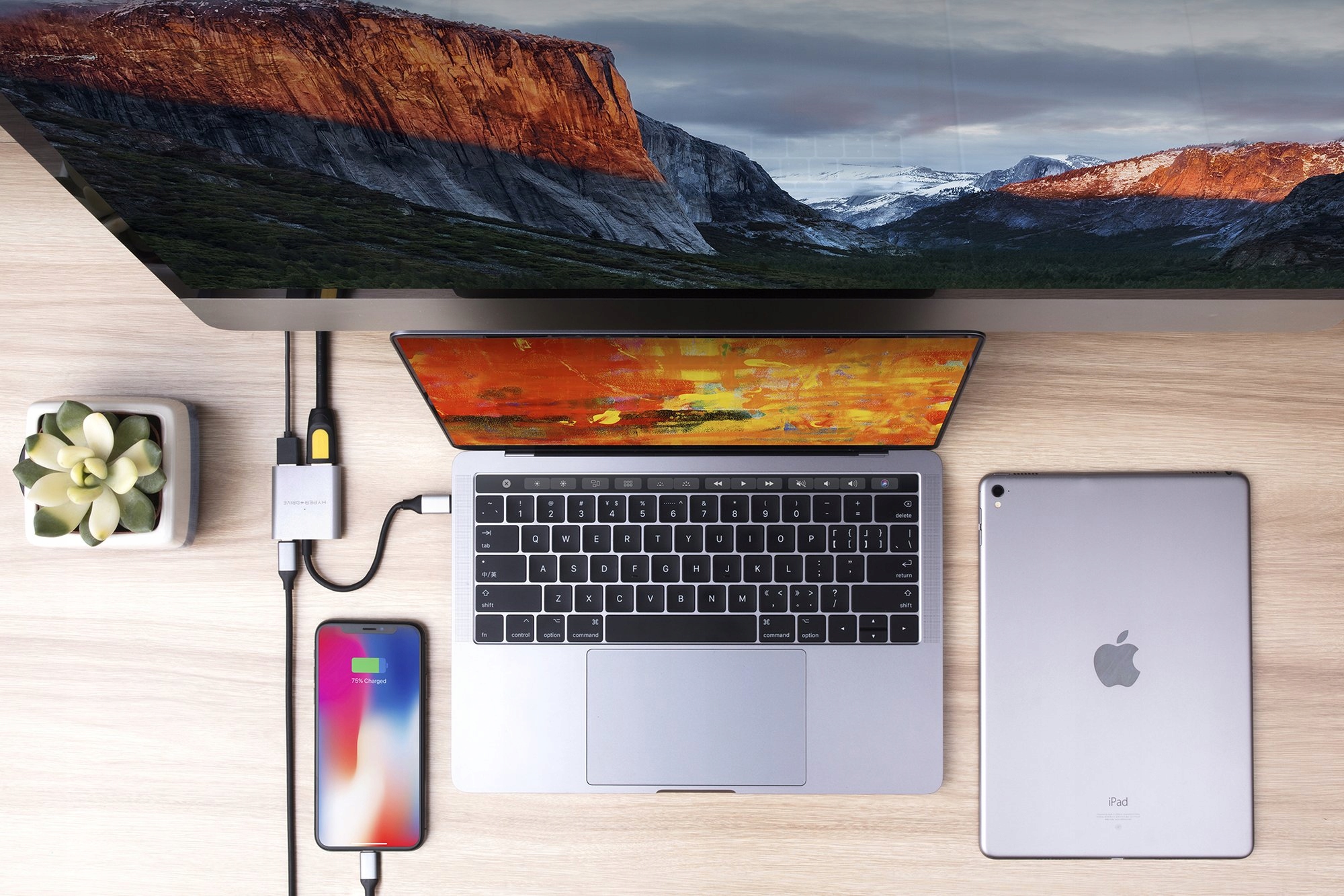HyperDrive 4K HDMI 3-in-1 USB-C Hub Silver Producent HyperDrive