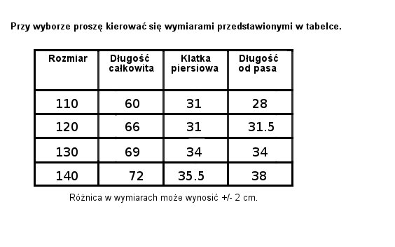 Kostium sukienka Poppy Trolle 98-104 Marka inna marka