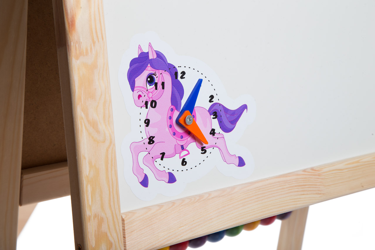 TABLICA MAGNETYCZNA KREDOWA ZEGAREK KUCYK PONY Marka inna