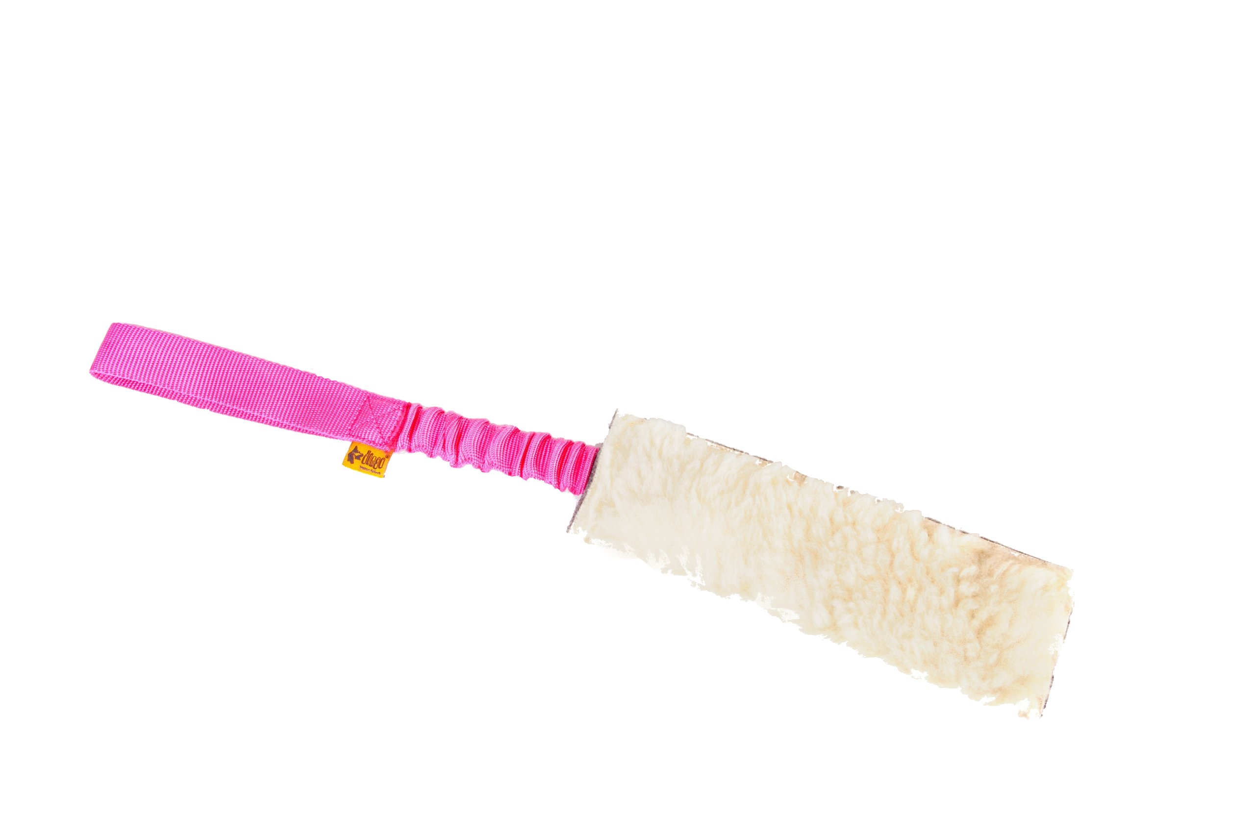 

Dingo Zabawka Gryzak Bungee Z Wełny 6X20CM Różowy