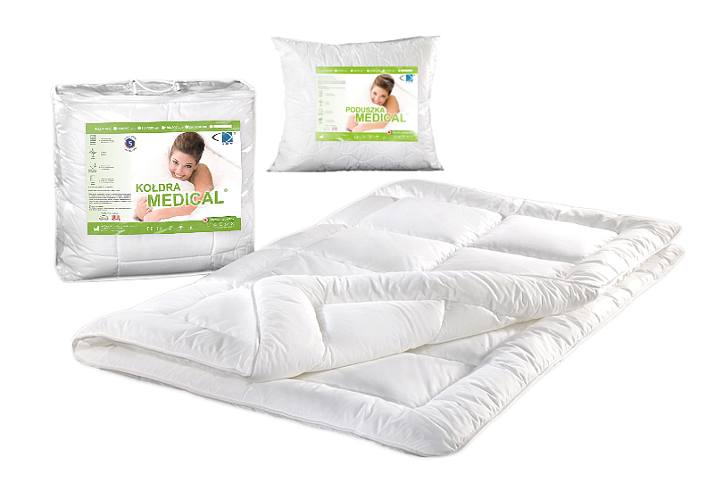 

Komplet Kołdra Medical 120x180 Poduszka 50x60