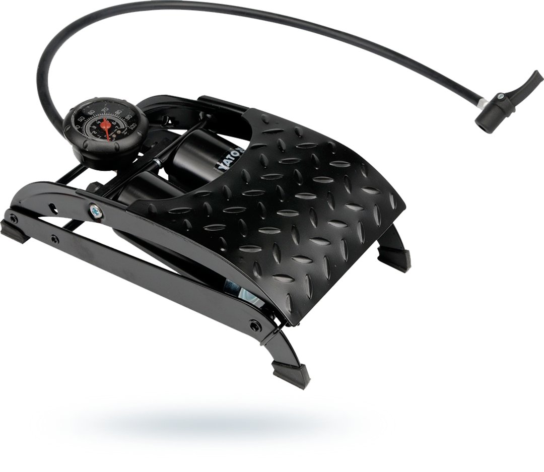 Pompka nozna 2 tlokowa z akcesoriami YT 7350 YATO Weight with packaging 1 93 kg