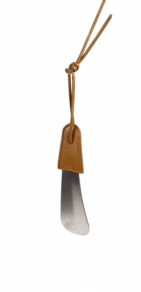 

Łyżka Do Butów metal eko-skóra 16CM brązowa