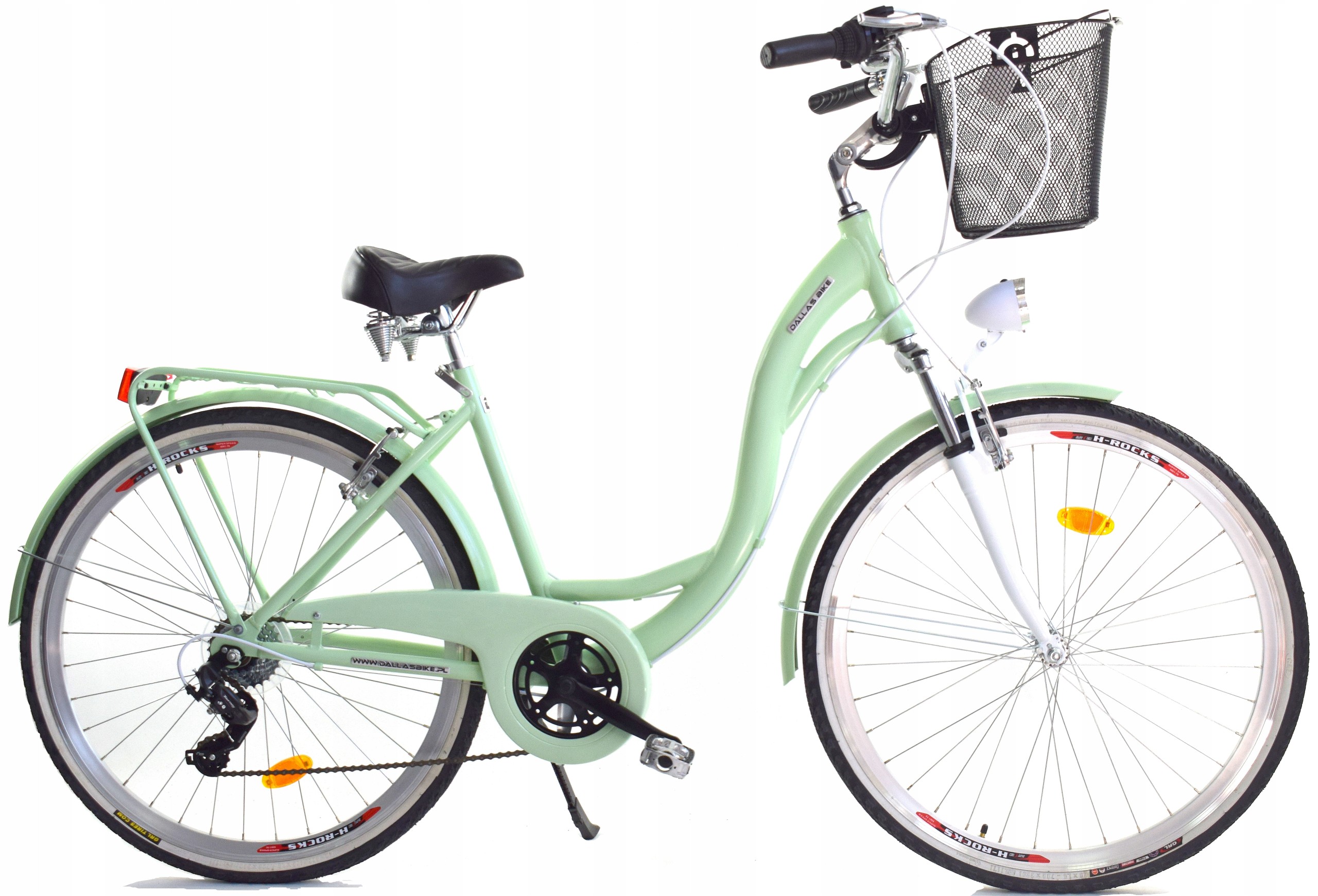 Rower miejski damski Dallas 28″ aluminiowy 7 biegów