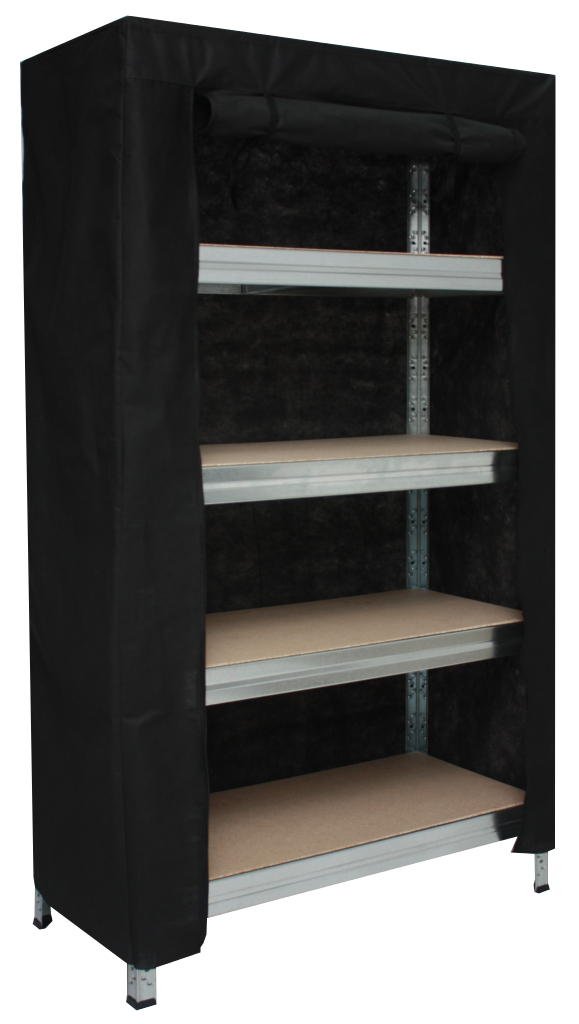 

Pokrowiec ochronny regału 180x120x40cm czarny