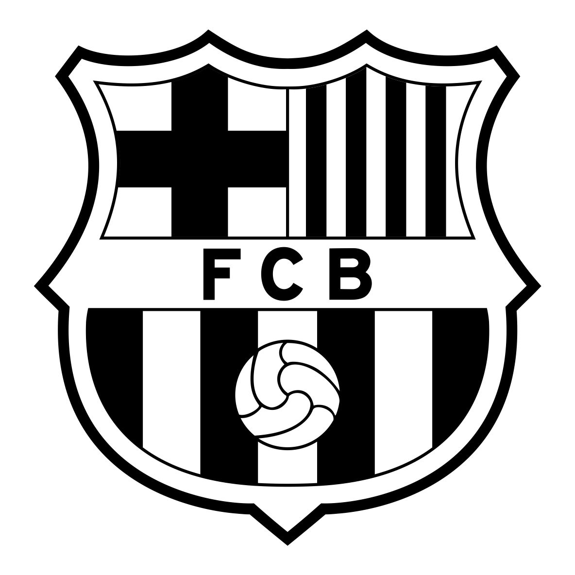 FCB футбольный клуб логотип
