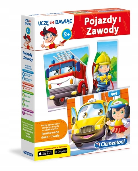 

Gra Edukacyjna Pojazdy i Zawody 60920 Clementoni