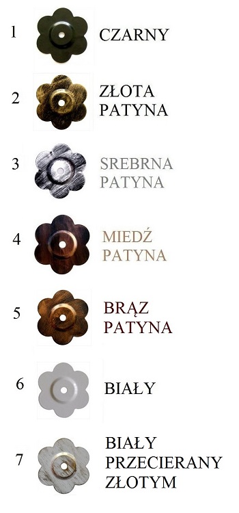 KWIETNIKI KWIETNIK ŚCIENNY OZDOBA METALOPLASTYKA Kod producenta 1452