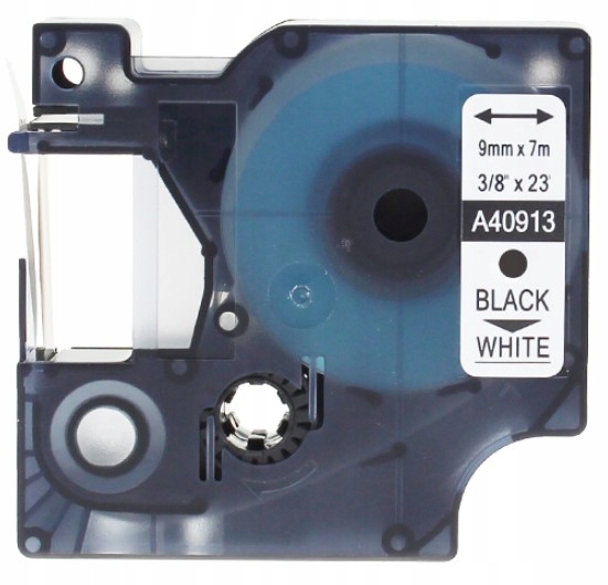 

Taśma Do Dymo D1 40913 9mm Biała/czarny s0720680
