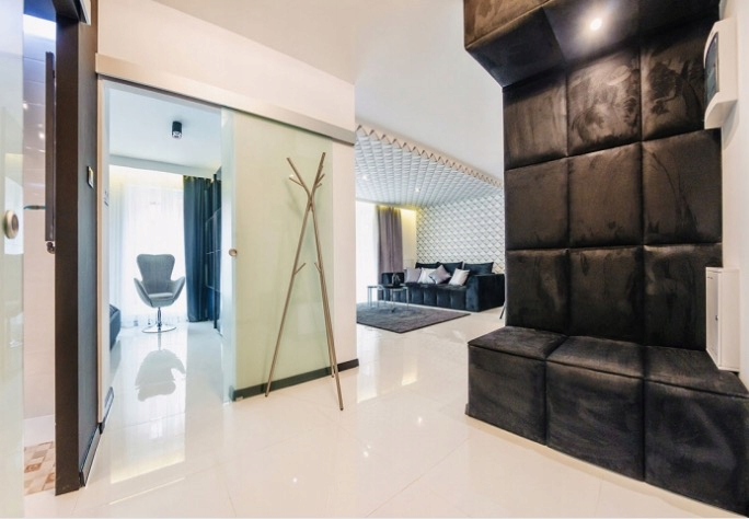 PANELE TAPICEROWANE WEZGŁOWIE ZAGŁÓWEK 60 x 30 cm Szerokość mebla 60 cm