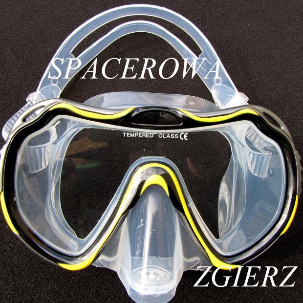 ZESTAW do nurkowania maska JAVA +SUCHA fajka ELBA Kod producenta 590