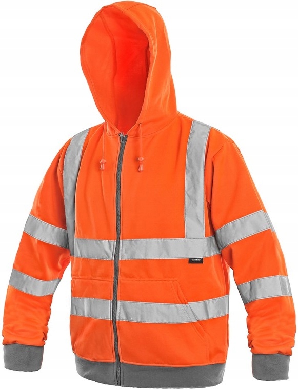 BLUZA ROBOCZA ODBLASKOWA Z KAPTUREM VIZWELL roz S