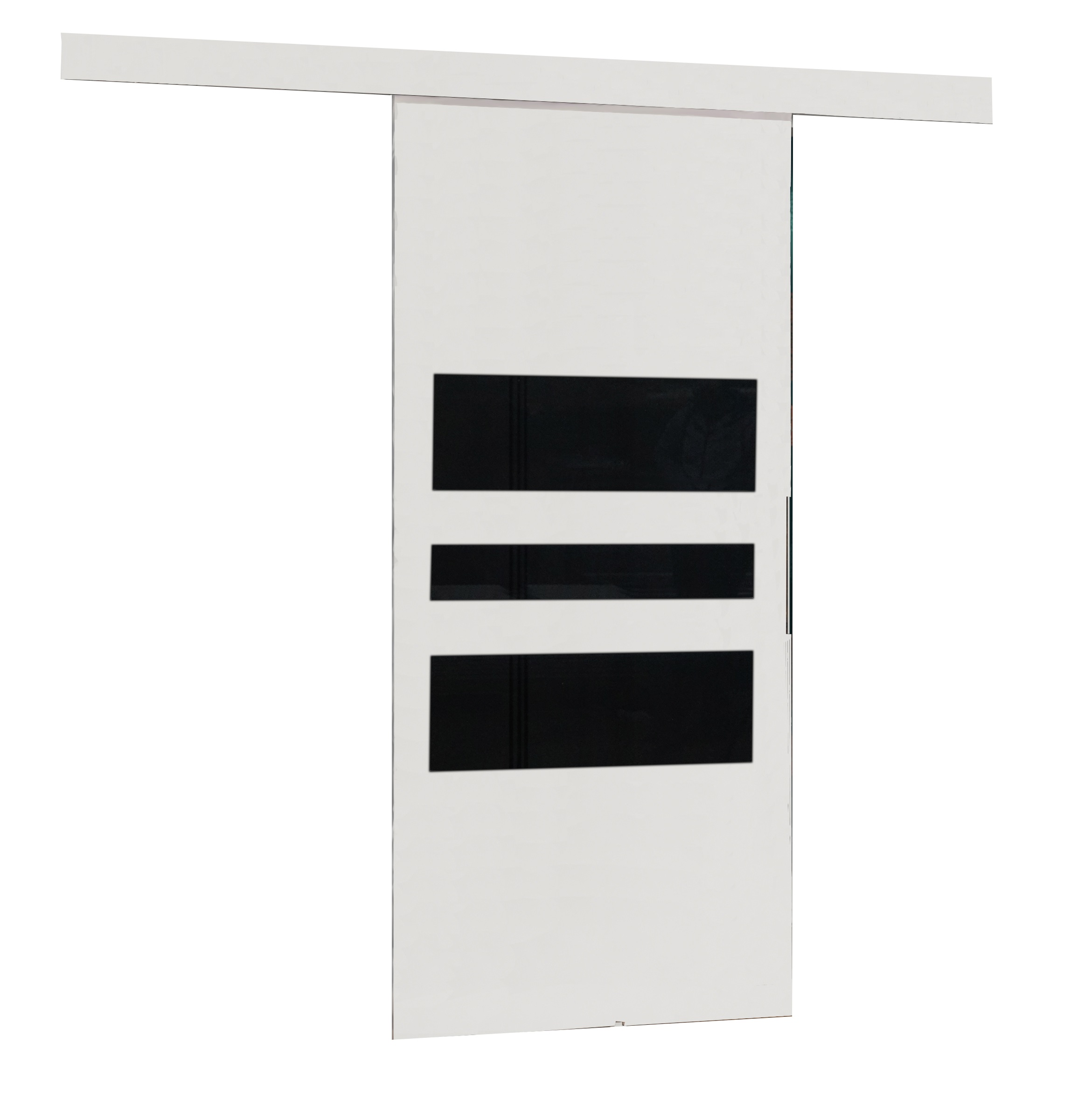 Posuvné nástěnné dveře Multi 80 M-1 Vzory s maskovacím krytem