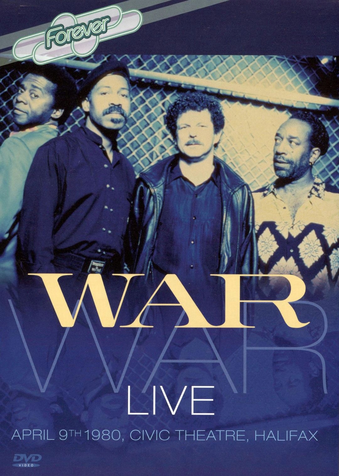 WAR - LIVE 1980 CIVIC THEATRE HALIFAX DVD NOWA 12538171686