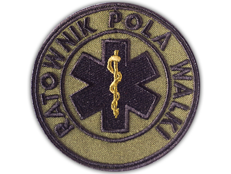 

Emblemat Ratownik Pola Walki polowy Ratownictwo