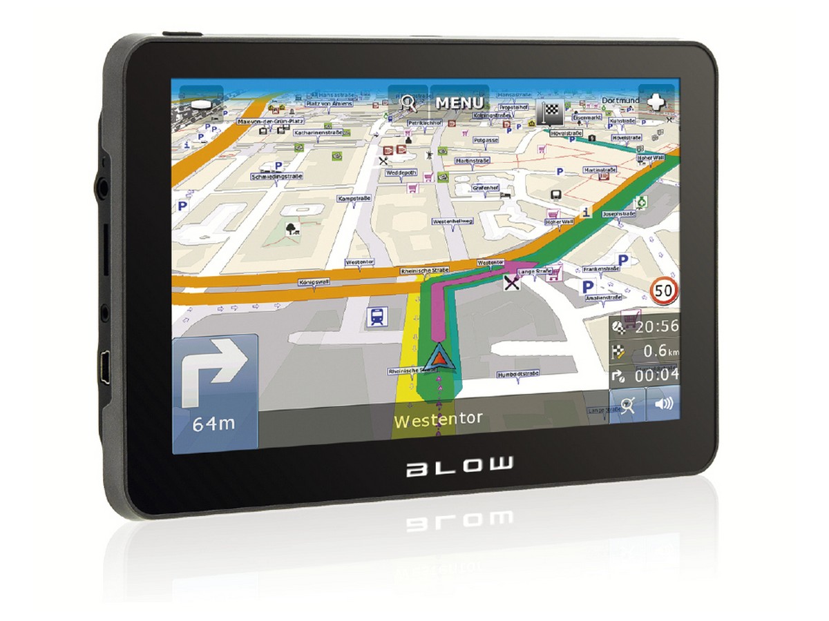 NAWIGACJA BLOW GPS720 7 CALI DOŻYWOTNIO MAPY EU PL System operacyjny Windows CE