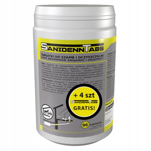 SANIDENN TABS 96 TABLETY LIEČBA BAKTÉRIÍ