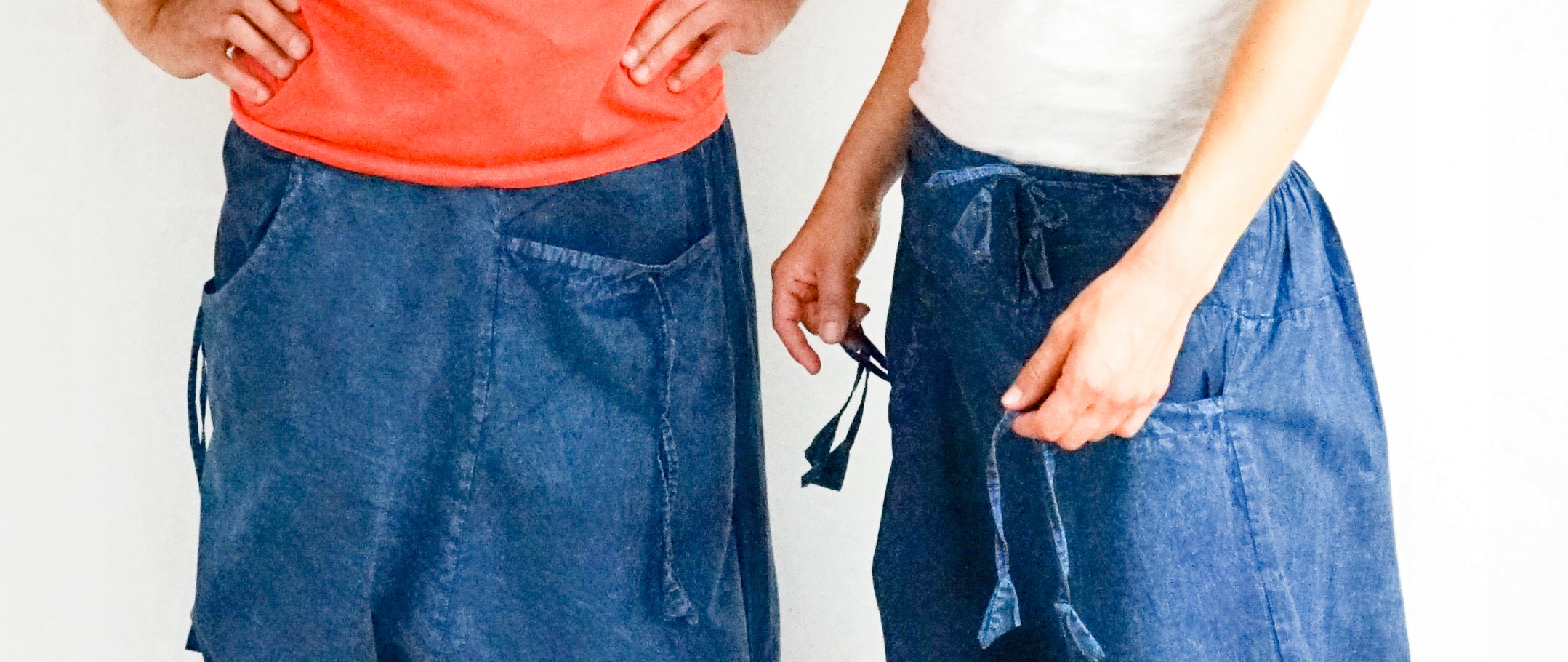 INDIE,SZARAWARY/unisex/Blue stonewashed Długość nogawki długa