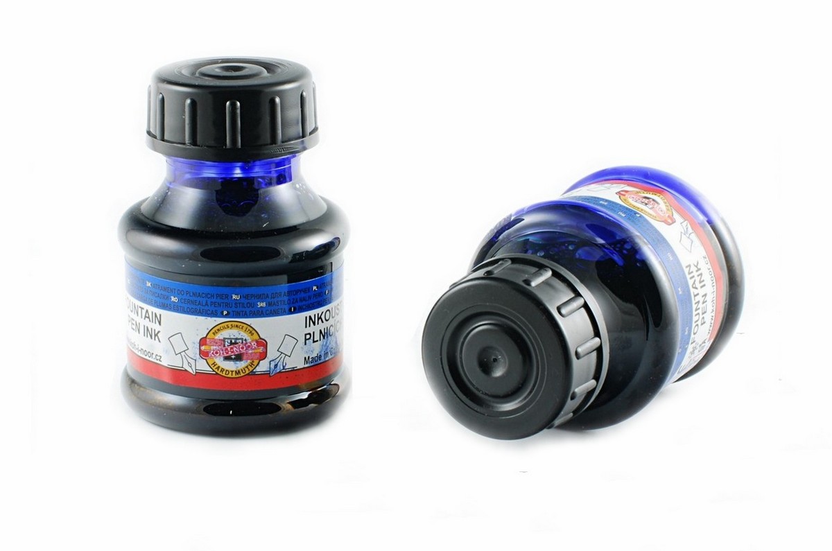 СИНИЕ ЧЕРНИЛА 50 мл. KOH I NOOR