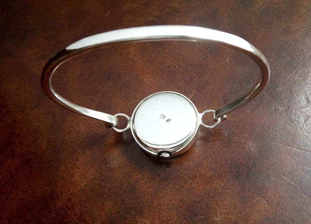 ZE SREBRA ELEGANCKI MARKOWY ZEGAREK OSIN ETUI WAWA Rodzaj analogowe