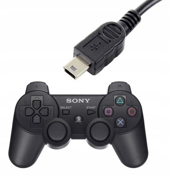 Как подключить дуалшок к пк. USB адаптер для геймпада Sony ps3. Dualshock 3 USB Cable. USB кабель для джойстика ps3. USB Sony Dualshock 3.