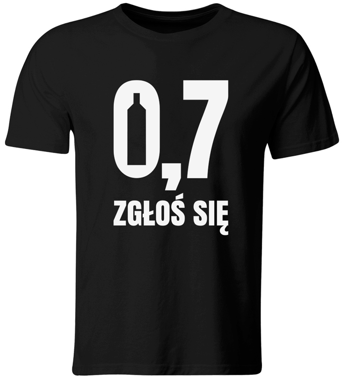 

Koszulka 0,7 Zgłoś Się Parodia Serialu Roz. L