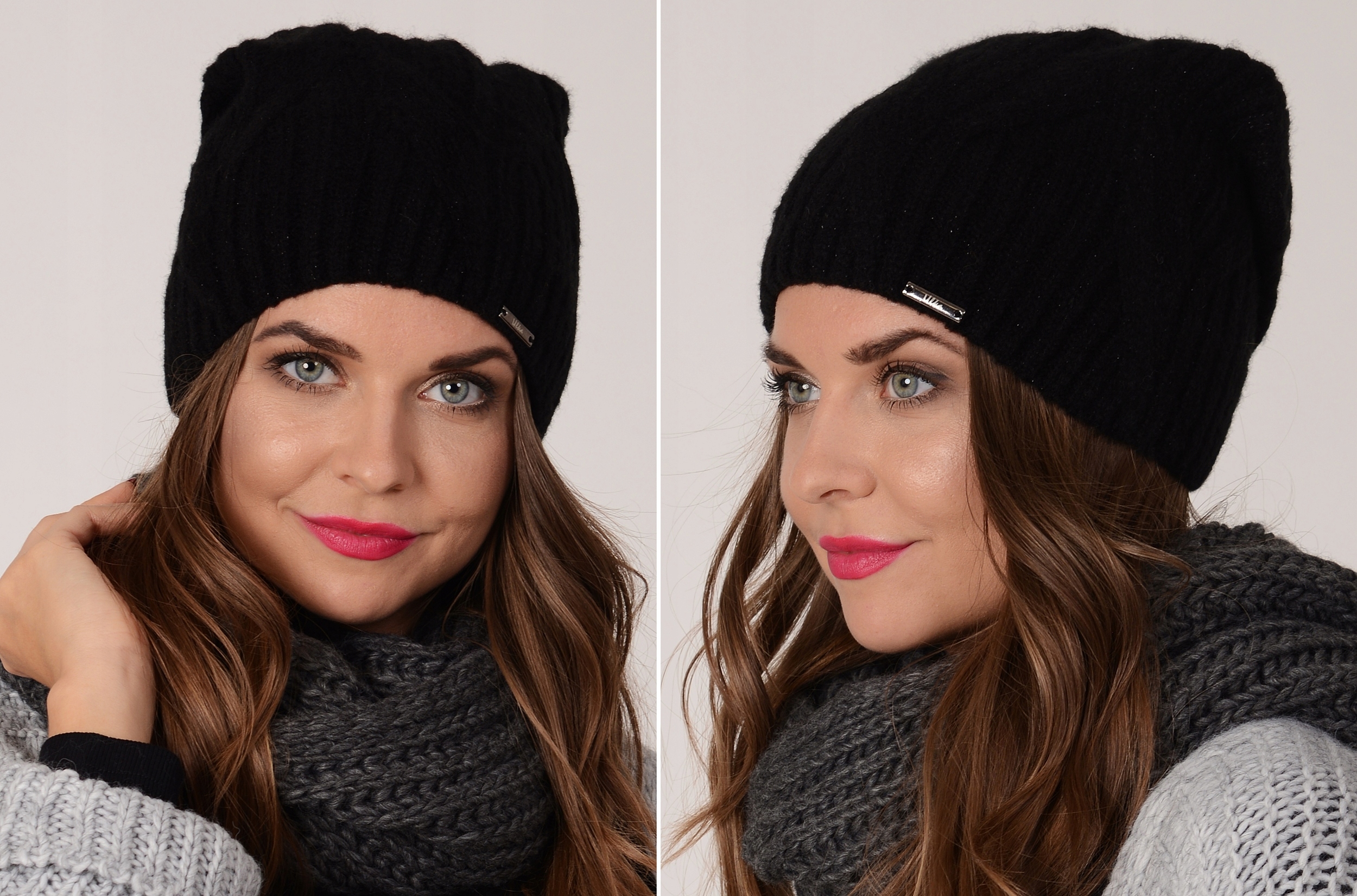 Ciepła damska CZAPKA KOLORY U1 Rodzaj beanie