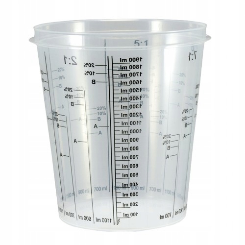 

Pojemnik Kubek do mieszania Żywic 385 ml. 3 sztuki