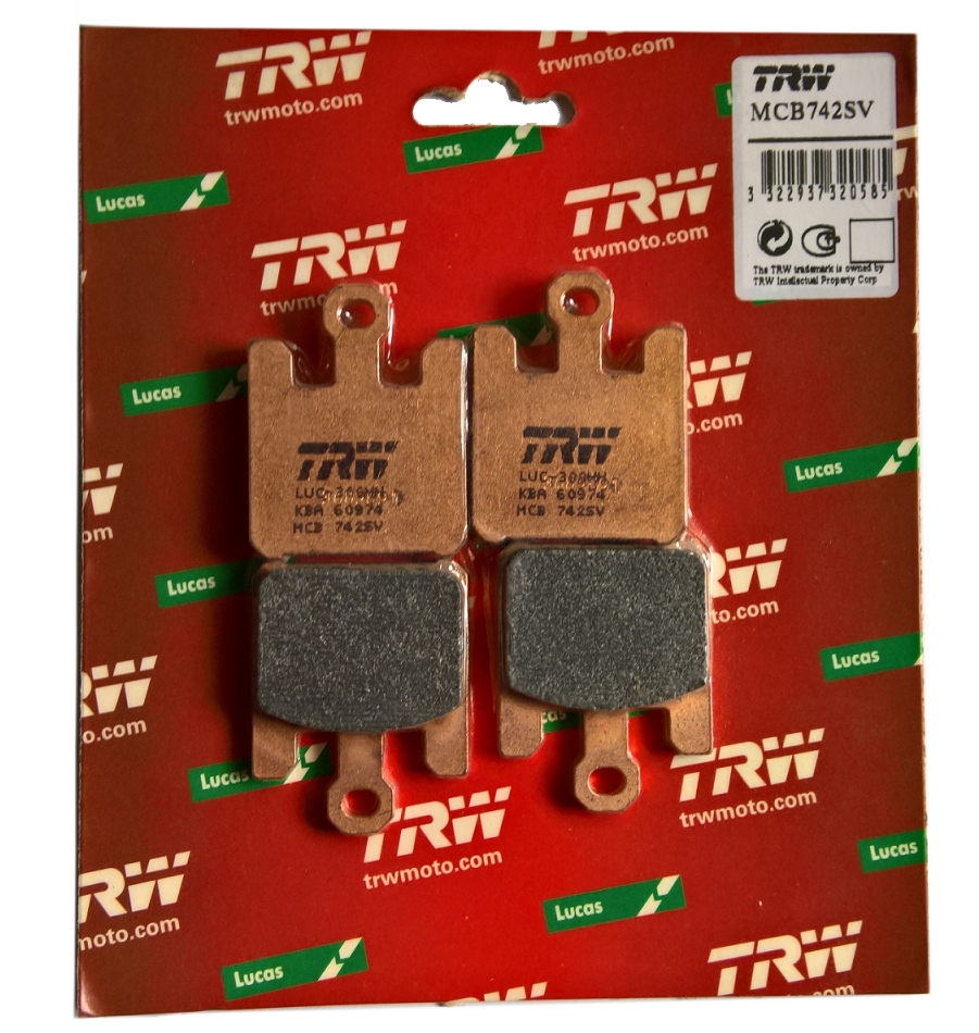 Klocki przod LUCAS Kawasaki ZX 6R 636 2003 2004