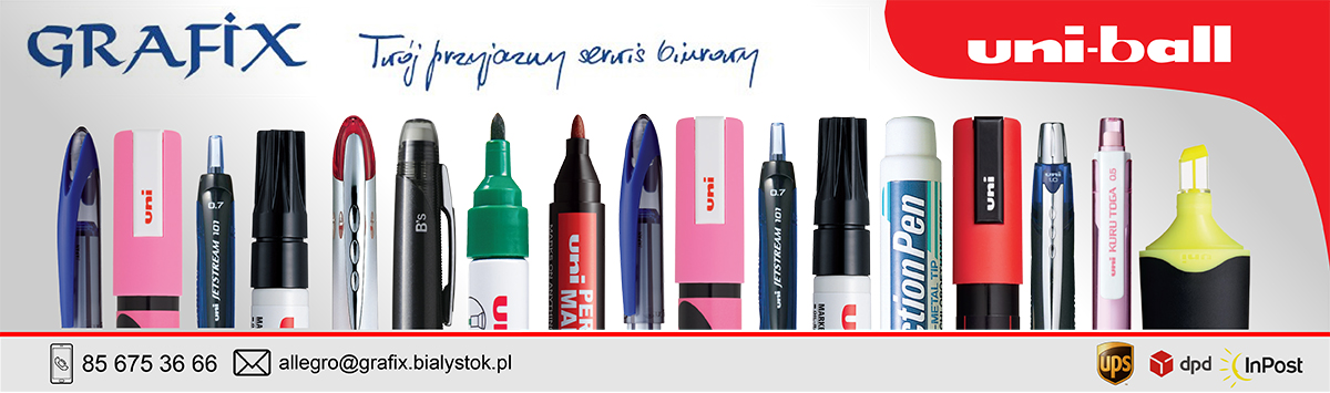 Marker olejowy UNI PX20 żółty 2,2-2,8 mm Marka Uni