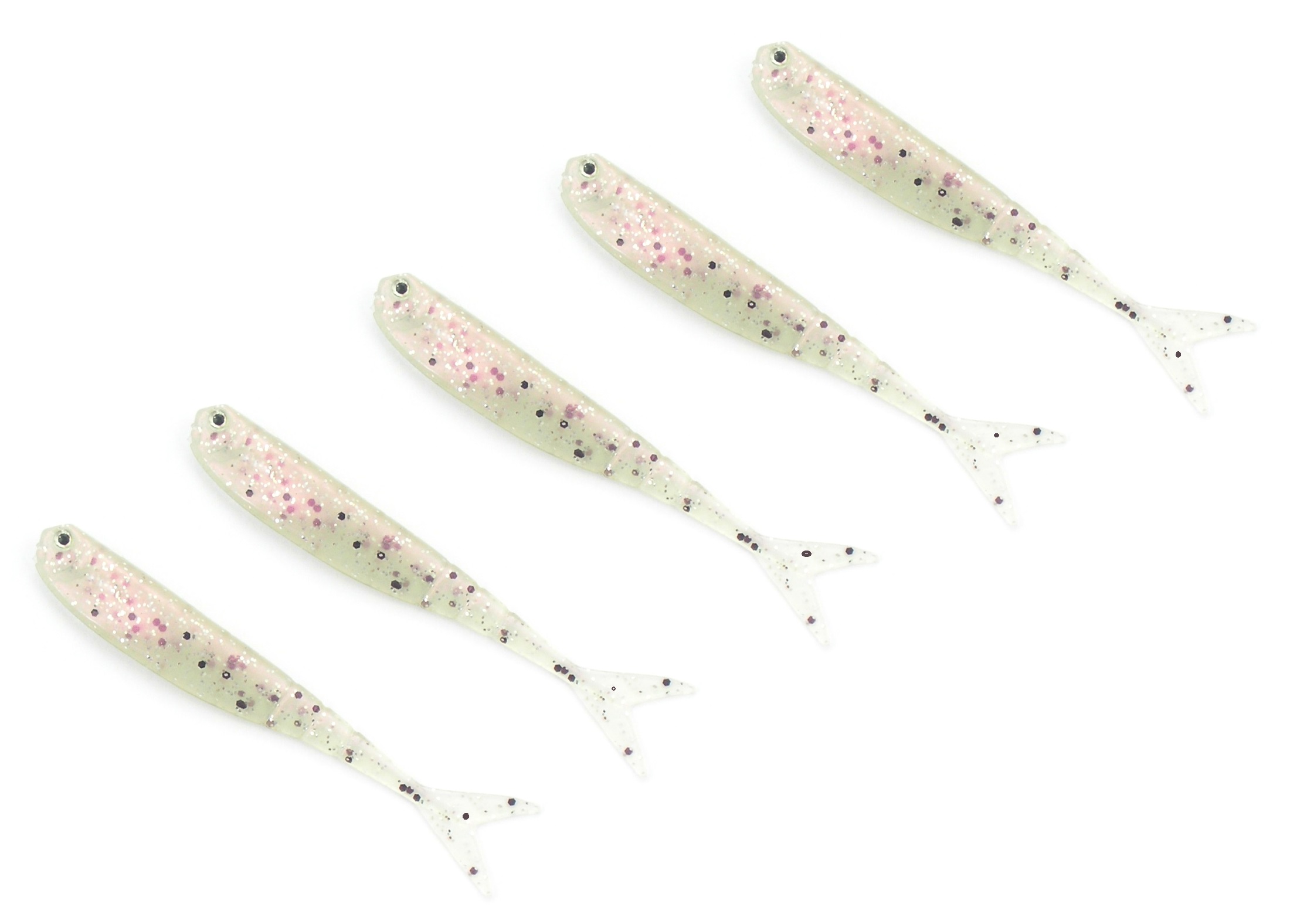 5 X DROP SHAD LASTOVIČKA 7,5 cm SUPER NÁVNADA EXO 2