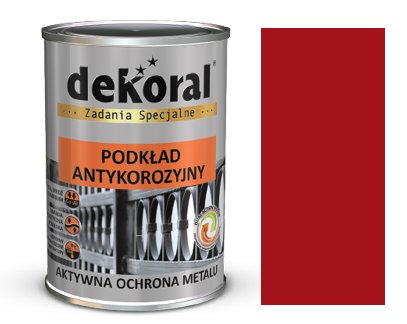 

Dekoral Podkład antykorozyjny Unikor 10l Czerwony