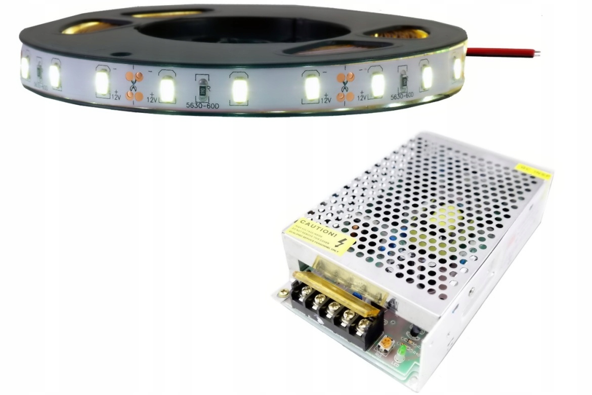 Set 300 Led nábytková páska 5630 bílá Přírodní 5 m