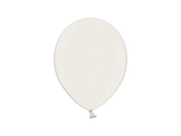 

Balony Białe metaliczne mocne 27cm 100szt