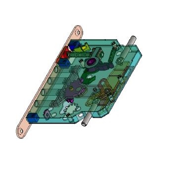 zámek Rom 124C náhradní pro dveře Witex Wsl 1500