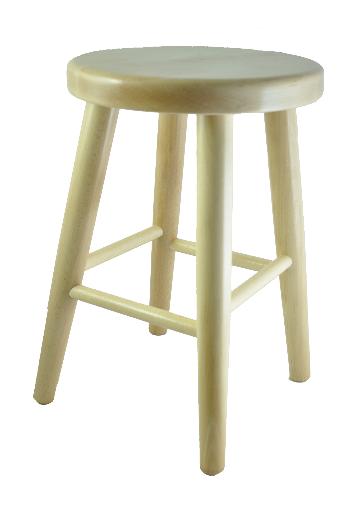 Stolice, stolice, drevené OKRÚHLE BUK 45 cm KWAD