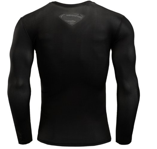 Koszulka Termoaktywna ALTER EGO SUPERMAN M Dekolt okrągły